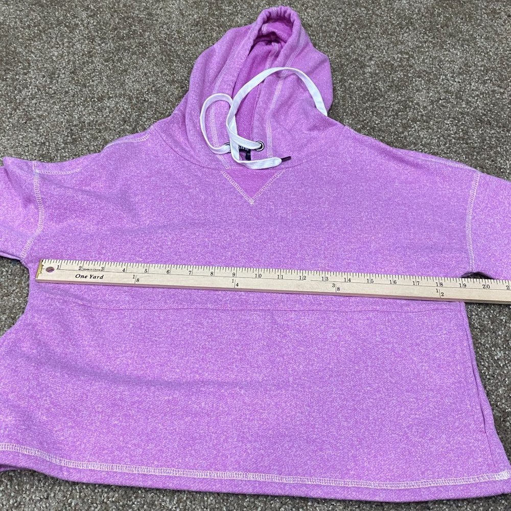 Steve Madden Juniors Youth Teen Sweatshirt, Size Large, Purple Lilac, Pockets - Picture 7 of 9